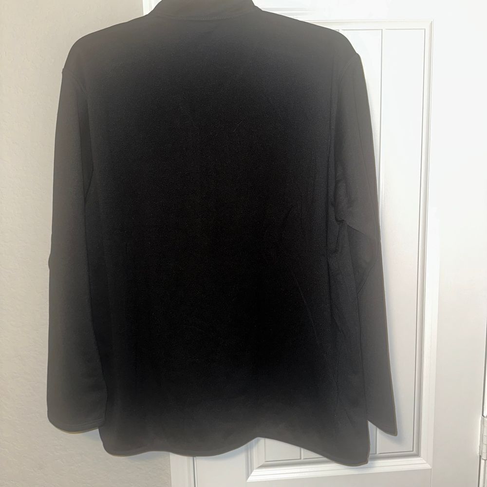 Universal Studios Black Quarter-Zip Sweatshirt Mens Size XXL Zipper Pockets Soft - Picture 3 of 7
